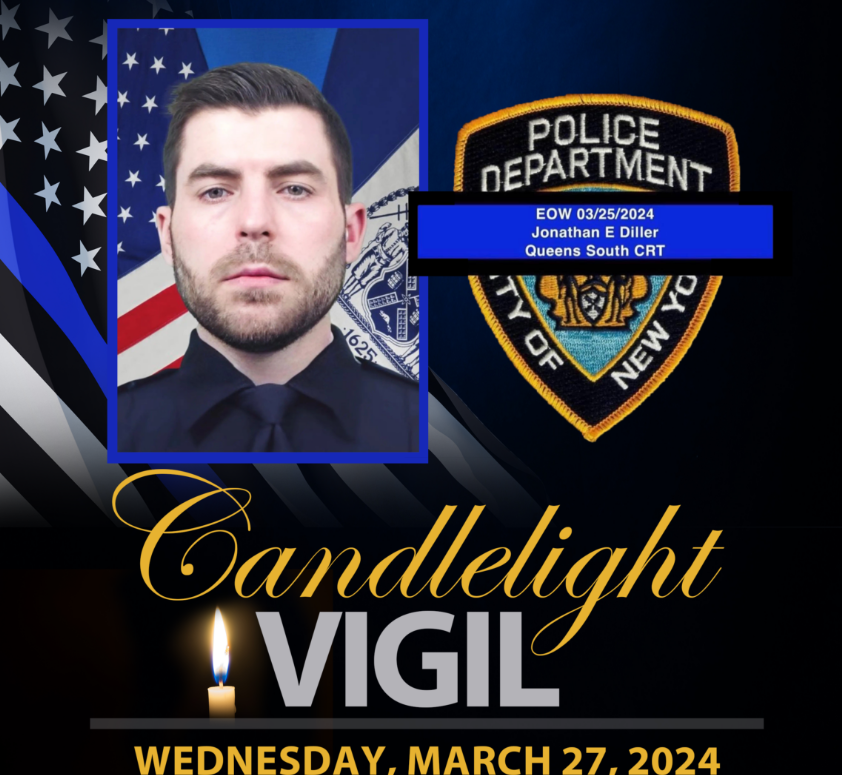 Obituary:Memorial Candlelight Vigil Honoring Fallen NYPD Officer Jonathan Diller in Massapequa Park | Town of Oyster Bay
